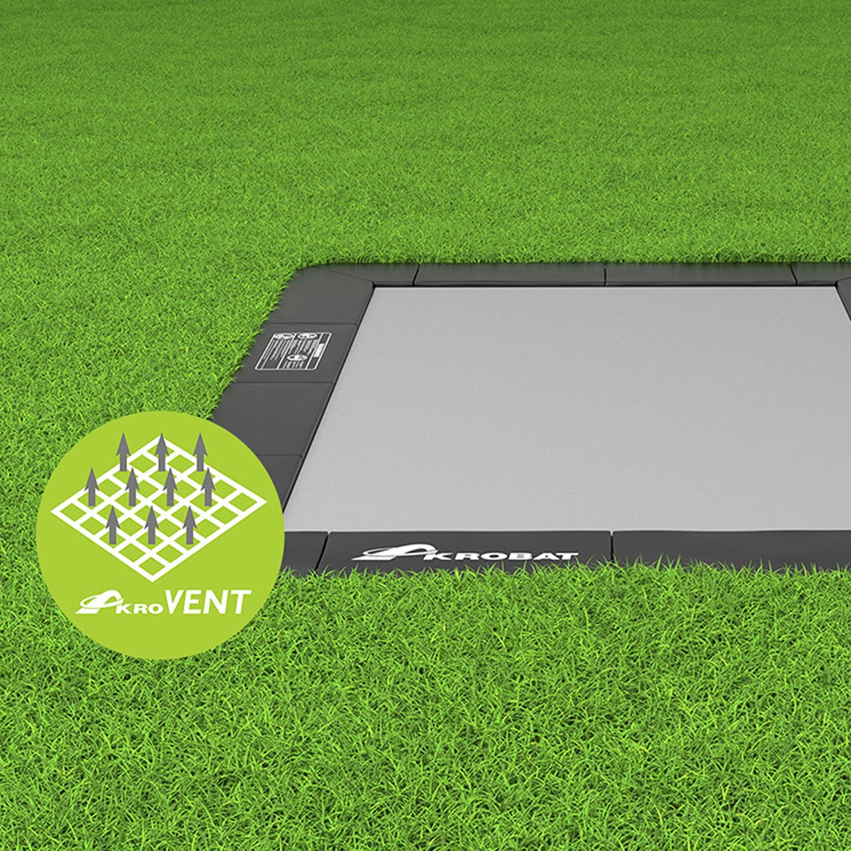 Primus Premium Rectangle Commercial In-ground Trampoline – Playgrade ...