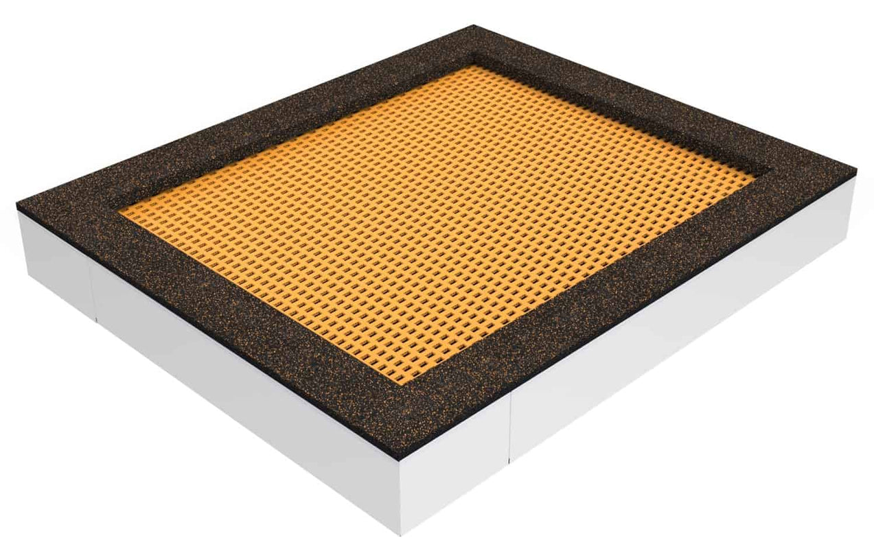 Jumpo Walk Rectangular In-ground Playground Trampoline