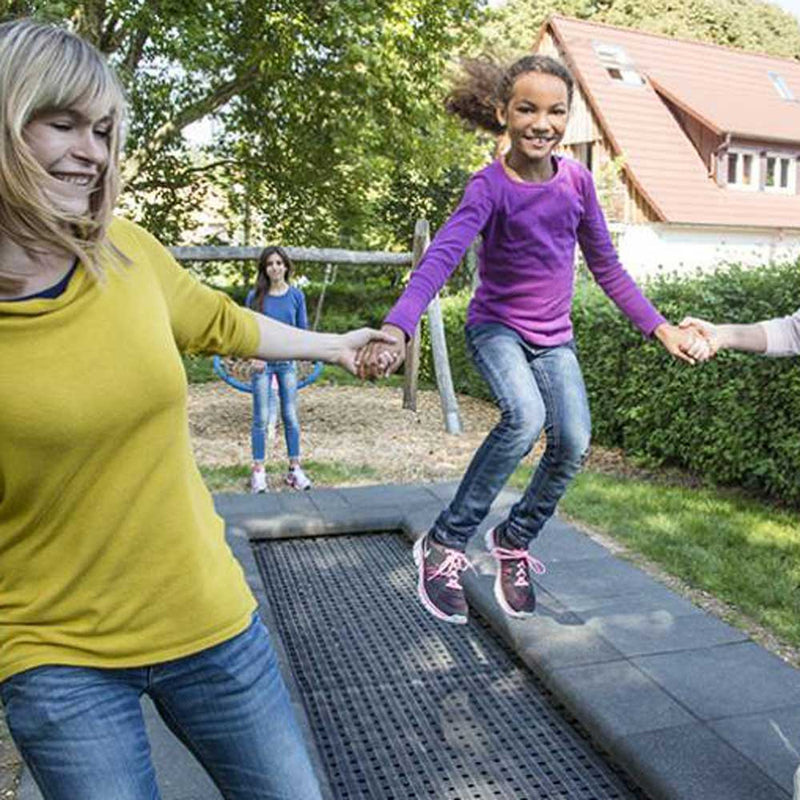 In-ground Track Trampoline