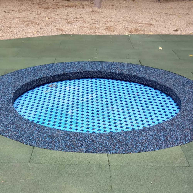 Jumpo Circle In-ground Playground Trampoline